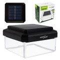 GREENBLUE LAMPA SOLARNA LED NA SŁUPEK. 100X100MM, DASZEK KOPERTOWY, 3200K GB128 WW - 2933979