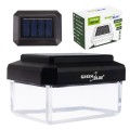 GREENBLUE LAMPA SOLARNA LED NA SŁUPEK 60X40MM, DASZEK KOPERTOWY, 3200K GB125 WW - 2933961