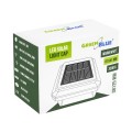 GREENBLUE LAMPA SOLARNA LED NA SŁUPEK 60X40MM, DASZEK KOPERTOWY, 3200K GB125 WW - 2933966