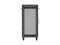LANBERG SZAFA INSTALACYJNA RACK STOJĄCA 19" 24U 600X600 CZARNA DRZWI PERFOROWANE LCD (FLAT PACK) V2 - 2937695