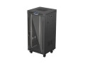 LANBERG SZAFA INSTALACYJNA RACK STOJĄCA 19" 24U 600X600 CZARNA DRZWI PRZESZKLONE LCD (FLAT PACK) V2 - 2937678
