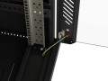 LANBERG SZAFA INSTALACYJNA RACK STOJĄCA 19" 24U 600X600 CZARNA DRZWI PRZESZKLONE LCD (FLAT PACK) V2 - 2937690
