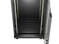 LANBERG SZAFA INSTALACYJNA RACK STOJĄCA 19" 24U 600X600 CZARNA DRZWI PRZESZKLONE LCD (FLAT PACK) V2 - 2937689