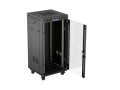 LANBERG SZAFA INSTALACYJNA RACK STOJĄCA 19" 24U 600X600 CZARNA DRZWI PRZESZKLONE LCD (FLAT PACK) V2 - 2937682