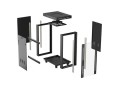 LANBERG SZAFA INSTALACYJNA RACK STOJĄCA 19" 24U 600X800 CZARNA DRZWI PRZESZKLONE LCD (FLAT PACK) V2 - 2937730