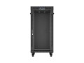 LANBERG SZAFA INSTALACYJNA RACK STOJĄCA 19" 24U 600X800 CZARNA DRZWI PRZESZKLONE LCD (FLAT PACK) V2 - 2937733