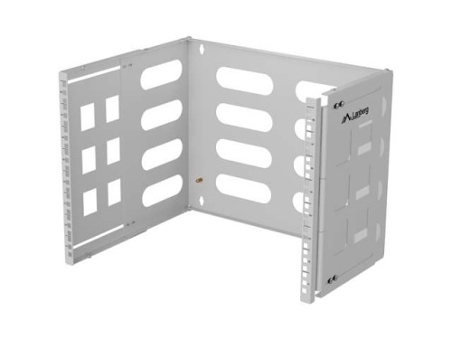 LANBERG UCHWYT ŚCIENNY RACK 19' 8U 497X400/240 SZARY - 2937388