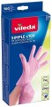 Rękawice lateksowe Vileda Natural Latex S/M 100 szt - 2936679