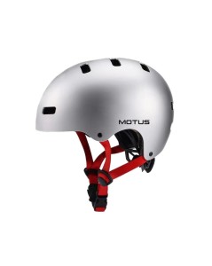 Kask rowerowy Motus MD-107 rozmiar M, srebrny (MOTHAM30S)