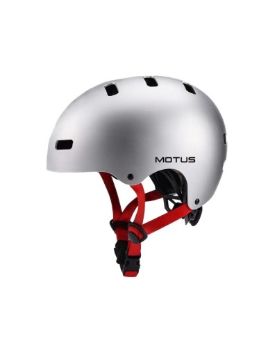 Kask rowerowy Motus MD-107 rozmiar M, srebrny (MOTHAM30S) - 2936413