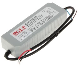 Zasilacz impulsowy 12V/16A/GPV