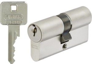 CYLINDER 50X65MM MAT NICK 3 KEYS