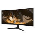 Arozzi Nova 34” Curved monitor komputerowy 86,4 cm (34") 3440 x 1440 px 4K Ultra HD LED Czarny - 2931535