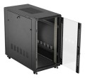 Lanberg FF01-6222-12B stojak 22U Stojak wolnostojący Czarny - 2937605