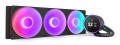NZXT Kraken Elite 420 RGB Procesor Chłodnica cieczy all-in-one 14 cm Czarny 1 szt. - 2924525