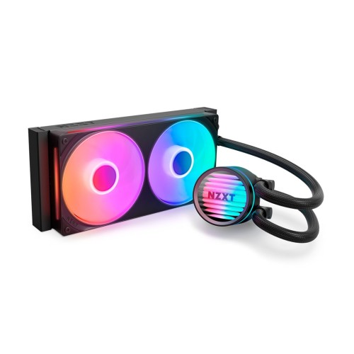 NZXT Kraken Core 240 RGB Procesor Zestaw do chłodzenia płynami 12 cm Czarny 1 szt. - 2924511