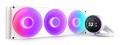 NZXT Kraken Elite 420 RGB Procesor Chłodnica cieczy all-in-one 14 cm Biały 1 szt. - 2924516