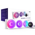 NZXT Kraken Elite 420 RGB Procesor Chłodnica cieczy all-in-one 14 cm Biały 1 szt. - 2924515