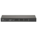 Cudy GS1024L przełącznik sieciowy Gigabit Ethernet (10/100/1000) 1U Czarny - 2927389