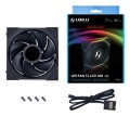 Lian Li Uni Fan TL LCD Obudowa komputera, Procesor Wentylator 14 cm Czarny 1 szt. - 2924234
