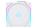 Lian Li Uni Fan TL LCD Obudowa komputera, Procesor Wentylator 14 cm Biały 1 szt. - 2924221