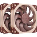 Noctua NF-A12X25 G2 PWM SX2-PP system chłodzenia komputerów Obudowa komputera Wentylator 12 cm Beżowy 2 szt. - 2924309