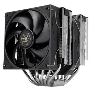 Thermalright Royal pretor 130 Procesor Radiator 13 cm Czarny, Srebrny