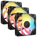 Corsair RS120-R ARGB Obudowa komputera Wentylator 12 cm Czarny 3 szt. - 2933915