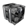 Montech NX600 Procesor Chłodnica powietrza 12 cm Czarny 1 szt. - 2924429