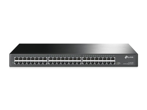TP-Link TL-SG1048 przełącznik sieciowy Nie zarządzany Gigabit Ethernet (10/100/1000) 1U Czarny - 2927303