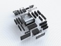 Silverstone RM61-312 Rack Czarny - 2933913