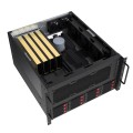 Silverstone RM61-312 Rack Czarny - 2933912