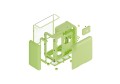 HYTE X50 Midi Tower - Matcha Milk - 2932649