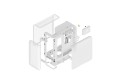 HYTE X50 AIR MID TOWER CASE SNOW WHITE - 2932772