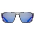 Uvex sportstyle 233 P Okulary do wielu sportów Unisex Oprawki pełne Szary - 2936604