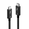 Lindy 31120 kabel Thunderbolt 1 m 40 Gbit/s Czarny - 2925996