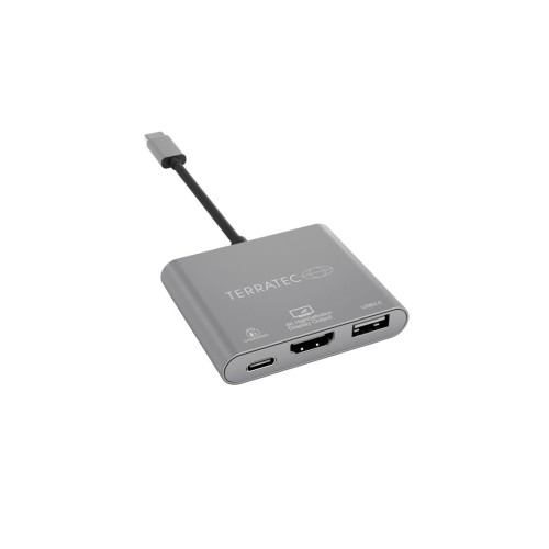 Terratec Connect C3 USB 3.2 Gen 1 (3.1 Gen 1) Type-C Srebrny - 2925868