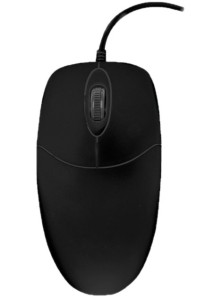 Contour Design Active Key AK-PMJ1 myszka Medyczna Oburęczny USB Typu-A Optyczny 1000 DPI