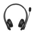 LogiLink BT0060 słuchawki/zestaw słuchawkowy Bezprzewodowy Opaska na głowę Biuro/centrum telefoniczne Bluetooth Czarny - 2935240