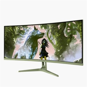 Arozzi Nova 34” Curved monitor komputerowy 86,4 cm (34") 3440 x 1440 px 4K Ultra HD LED Zielony