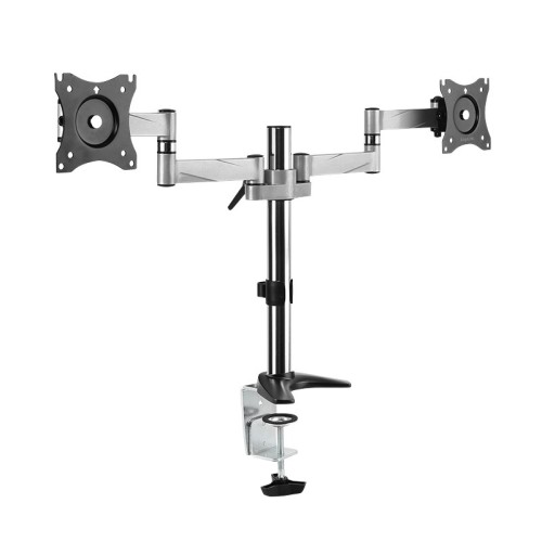 LogiLink BP0077 uchwyt / stojak do monitorów 68,6 cm (27") Biurko Czarny, Stal nierdzewna - 2940550