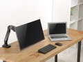 Equip 650120 uchwyt / stojak do monitorów 81,3 cm (32") Biurko Czarny - 2940426