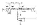 Equip 650152 uchwyt / stojak do monitorów 68,6 cm (27") Biurko Czarny - 2940280