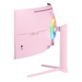 Arozzi Nova 49” Curved monitor komputerowy 124,5 cm (49") 5120 x 1440 px Dual QHD LED Różowy - 2931808