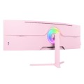 Arozzi Nova 49” Curved monitor komputerowy 124,5 cm (49") 5120 x 1440 px Dual QHD LED Różowy - 2931807