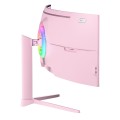 Arozzi Nova 49” Curved monitor komputerowy 124,5 cm (49") 5120 x 1440 px Dual QHD LED Różowy - 2931805