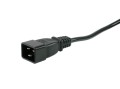 Equip 333319 rozdzielacz zasilania PDU 6 x gniazdo sieciowe 1U Czarny - 2937458