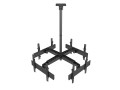 Equip 650372 uchwyt do tablic informacyjnych 165,1 cm (65") Czarny - 2940502