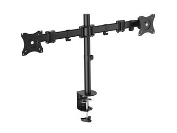 Equip 650115 uchwyt / stojak do monitorów 68,6 cm (27") Biurko Czarny - 2940169