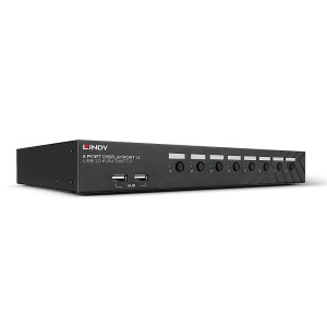 Lindy 39540 przełącznik KVM Możliwości montowania w stelażu Czarny